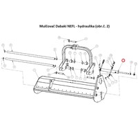 2 - 4 - hydraulická piestnica posunu NEFL (hydraulika)